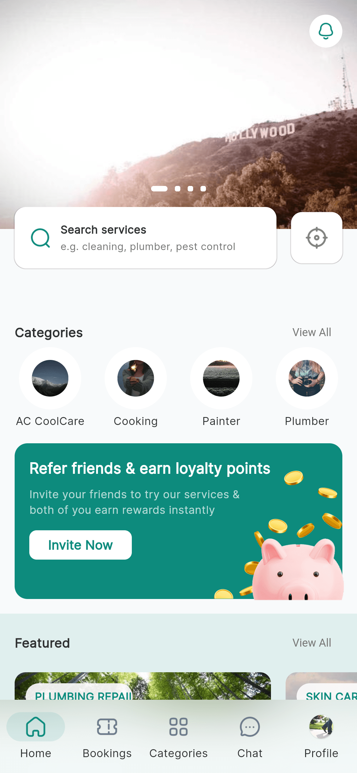 BlongWok freelancer — dashboard