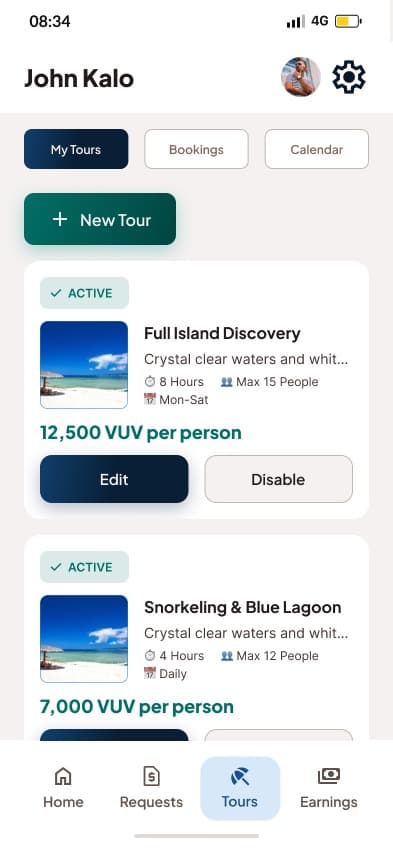 miRidem tour operator — my tours